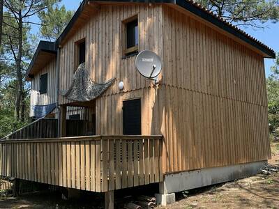 Chalet de Charme à Maubuisson : Profitez d'un Séjour Réconfortant près du Lac et de l'Océan, Chalet 6 personnes à Carcans Maubuisson FR-1-648-150