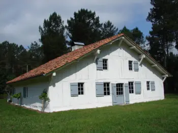 Gite à Luglon,Maison Landaise Authentique - 4 Chambres, Cheminée, Grand Terrain, Idéale Familles/Amis FR-1-360-27 N°952372