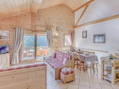 Appartement à Champagny en Vanoise, Champagny-en-Vanoise: Apt 3 ch, 8 pers, terrasse, balcon, WiFi, ski-in/ski-out - L952875