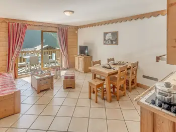 Appartement à Champagny en Vanoise, Charmant appt 6 pers avec balcon, WiFi et draps inclus - N°952877