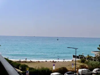 Wohnung in Villeneuve Loubet,Appartement 2P. avec vue mer et climatisation, Villeneuve-Loubet Plage FR-1-252A-107 N°953277