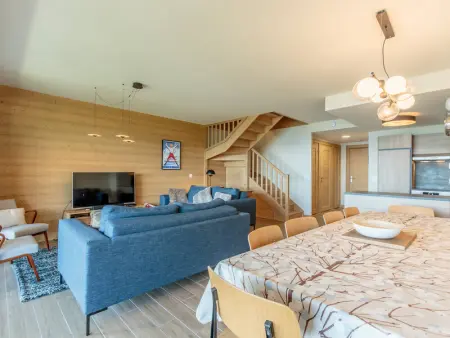 Duplex 4 pièces Les Arcs 1600, Piscine, SPA, pied de pistes - Photo 3