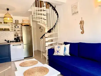 Wohnung in Bouzigues,Charmant duplex au cœur de Bouzigues, proche port et plage, climatisé avec parking gratuit FR-1-604-38 N°954359