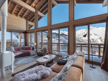 Chalet in Saint Martin de Belleville,Chalet Neuf avec Sauna à 100m des Pistes, Accueillant jusqu'à 12 personnes et Acceptant les Animaux FR-1-570-47 N°955271