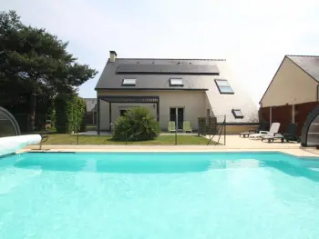 Gîte in Pontorson,Maison spacieuse avec piscine couverte près du Mont-Saint-Michel FR-1-362-1052 N°957312