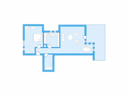 Allod Park Haus B E01, Appartement 4 personnes à Davos - Photo 12