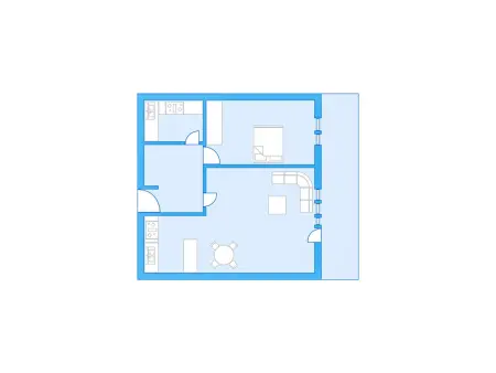 Allod Park Haus C U04, Appartement 4 personnes à Davos - Photo 14