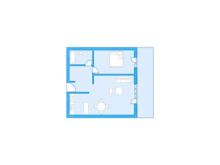 Allod Park Haus C 704, Appartement 4 personnes à Davos - Photo 13
