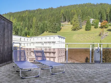 Attika Wohnung Allod Park Haus C 807, Appartement 4 personnes à Davos - Photo 13