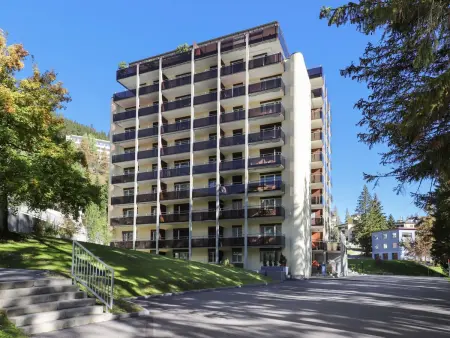 Attika Wohnung Allod Park Haus C 807, Appartement 4 personnes à Davos - Photo 21