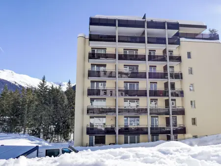 Attika Wohnung Allod Park Haus C 807, Appartement 4 personnes à Davos - Photo 26