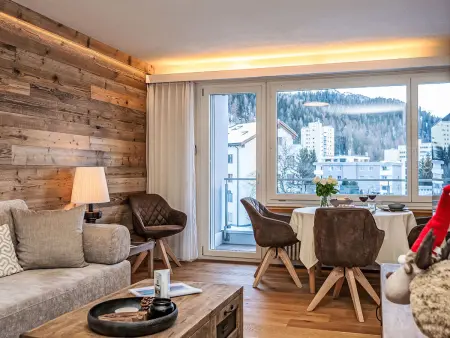 Chesa Fleury, Appartement 2 personnes à St. Moritz - Photo 7