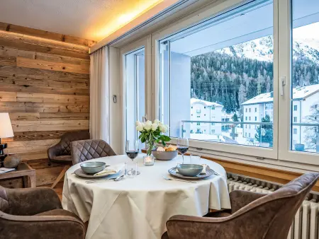 Chesa Fleury, Appartement 2 personnes à St. Moritz - Photo 8