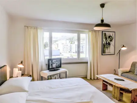 Chesa Ova Cotschna 303, Appartement 2 personnes à St. Moritz - Photo 3