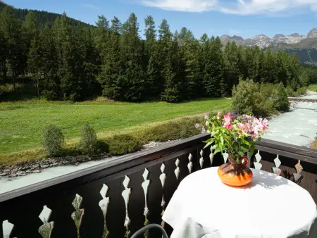 Chesa Misaun, Appartement 5 personnes à Pontresina - Photo 23
