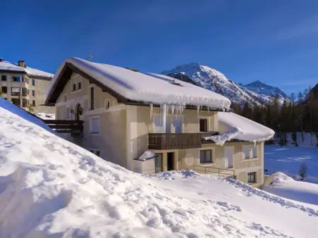 Chesa Misaun, Appartement 5 personnes à Pontresina - Photo 26