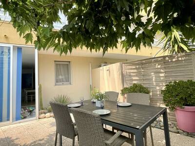 Location Appartement à Canet en Roussillon,CANET SUD - REZ-DE-JARDIN, LA PALMERAIE FR-1-748-6 N°958809