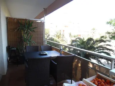 Appartement à Canet Plage, Studio avec loggia aménagée, 400m plage, parking sécurisé - L958978