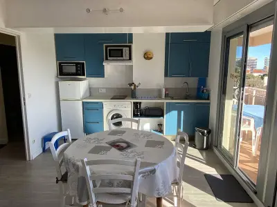 Appartement à Canet Plage, Appartement 2 pièces climatisé avec parking à 300m de la plage, Canet-Plage - L958988