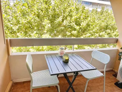 Appartement à La Grande Motte, Studio climatisé avec terrasse, piscine et parking à La Grande-Motte - 4 pers - L959803