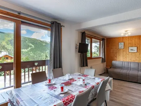 Appartement à Méribel, Appartement cosy 2 pièces, cabine, 5 pers, Méribel, près des pistes, animaux admis - L960511