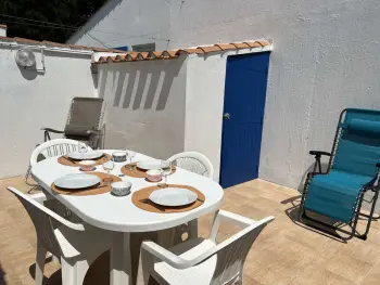 Casa a Bretignolles sur Mer,Maison cosy proche mer avec piscine chauffée, courts de tennis et patio - Bretignolles-sur-Mer FR-1-224A-65 N°960514