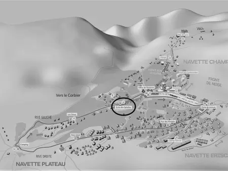 Appartement cosy avec balcon, parking, piscine et navette à 150m du centre et 500m des pistes - Photo 22