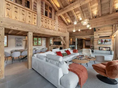 Chalet à Méribel, Chalet 5⭐ à Méribel avec Spa, Salle de Sport, Proche des Pistes et Commerces - L960918