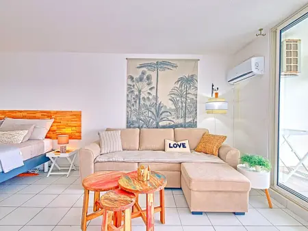 Studio spacieux avec piscine et vue sur mer à Saint-Martin - Photo 1