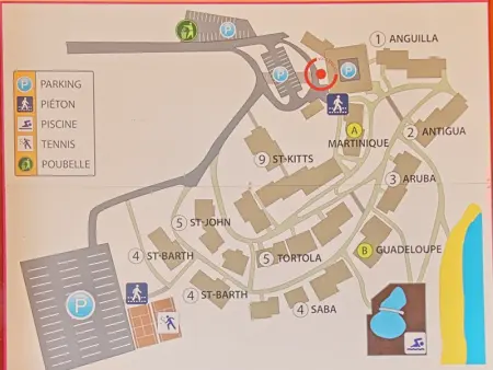 Studio spacieux avec piscine et vue sur mer à Saint-Martin - Photo 22