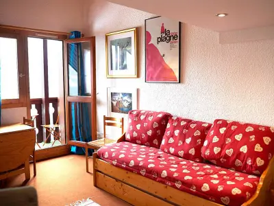 Appartement in La Plagne Montchavin Les Coches, Studio avec Mezzanine pour 2 personnes proche commerces et pistes - L961646