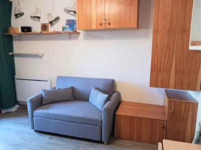 Appartement à Les Arcs 2000, Studio centre Arc 2000 pour 3 pers, cuisine équipée - N°962098