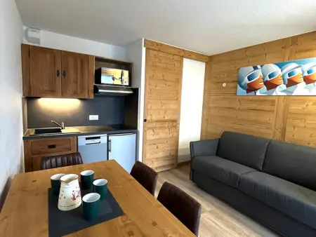 Appartement à Flaine, Studio rénové avec cabine, centre station, balcon - Flaine Forêt - L962581