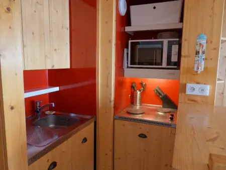 Studio ski aux pieds pour 4 pers, au cœur d'Arc 2000, près commerces, bowling, patinoire - Photo 4