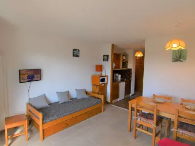 Appartement à Les Saisies, Studio cabine cosy avec balcon, proche du centre des Saisies - 4 pers, 2 étoiles - L962840