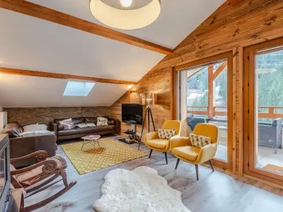 Appartement à Morzine, Appartement neuf 4 chambres au pied des pistes avec terrasse, parking et services inclus - Morzine - L963625