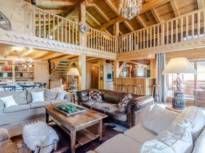 Chalet à Morzine, Grand chalet de charme pour 14 pers. à 500m des télécabines, avec ascenseur et Wi-Fi - L963684