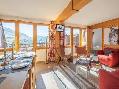 Appartement à Huez, Appartement cosy centre station, proche télécentre, 4 adultes + 2 enfants - L964126