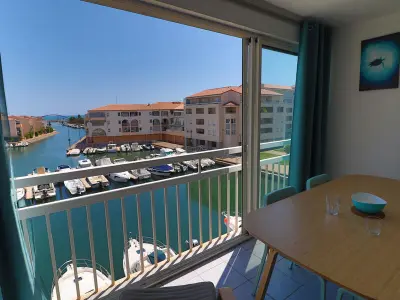 Appartement à Sète, Studio à Sète pour 4 pers avec parking et vue mer - L964574