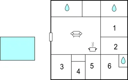 Location Maison 14 personnes à Lucena - Photo 27