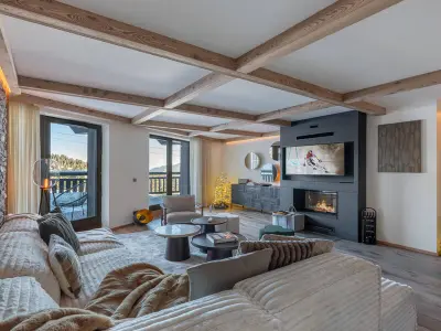 Appartement à Courchevel 1850, Appartement neuf à Courchevel 1850 avec accès direct aux pistes, piscine et SPA - N°965459