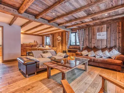 Appartement à Courchevel, Appartement 112m² Courchevel 1850, centre, proche pistes, 3 chambres, balnéo, hammam, WIFI - L965467