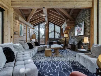 Chalet en Val d'Isère,Chalet de prestige avec piscine, hammam et navette privée à Val d'Isère FR-1-567-103 N°965666