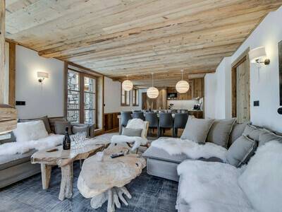 Location Appartement à Val d'Isère,Appartement 10 pers avec cheminée, parking, 4 chambres à Val d'Isère, hiver 2023, Résidence récente FR-1-567-106 N°966764