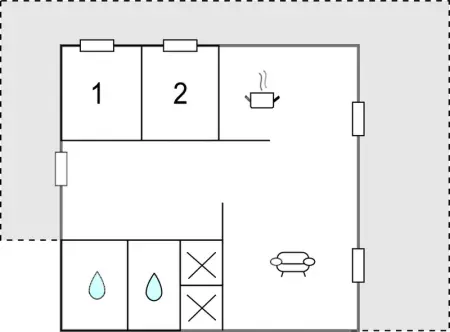 Location Appartement 6 personnes à Cagnes sur Mer - Photo 21