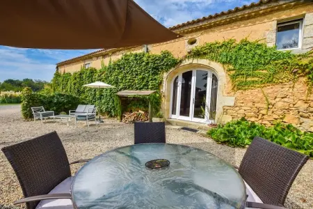 Le Passe Temps, Maison à Aquitaine avec Bain à Bulles - Photo 32