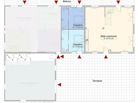 Grand Chalet 5 pièces, 15 pers., cheminée, parking privé - Le Monêtier-les-Bains - Photo 19