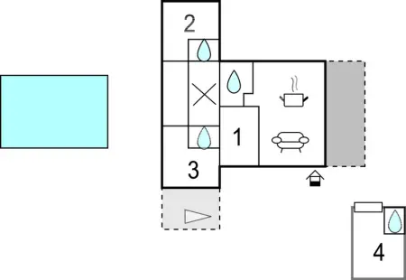 Location Maison 8 personnes à Mondragon - Photo 24