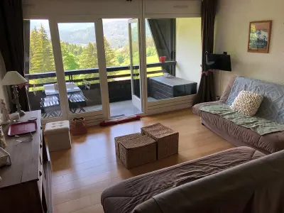 Appartement à Villard de Lans, Studio cabine 35m2 à Villard-de-Lans, balcon sud, 4-5 pers, parking, navette gratuite. - L969070