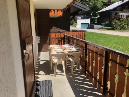 Studio pour 4 pers., balcons, près des remontées mécaniques à Châtel - Photo 14
